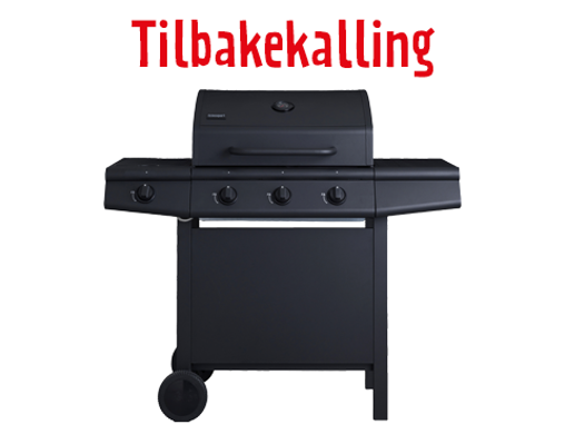 Tilbakekalling av gassgrill (regulator)