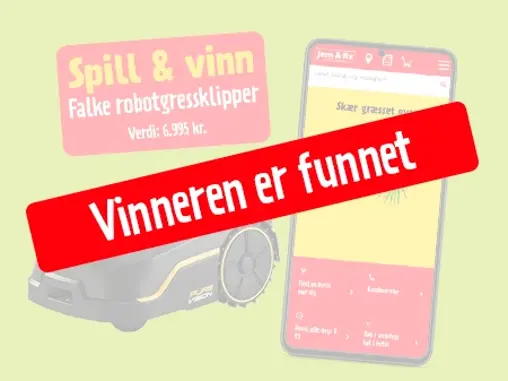 Vinneren - Robotgressklipper