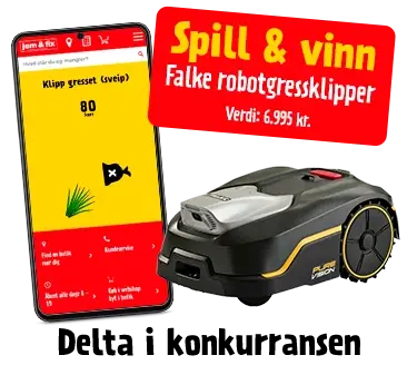 Spill & vinn en robotgressklipper