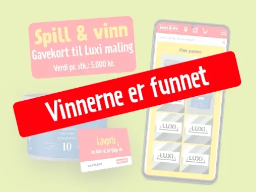 Vinneren - Gavekort maling