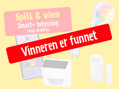 Vinneren - Smart+ belysning
