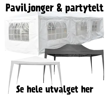 Paviljonger og partytelte