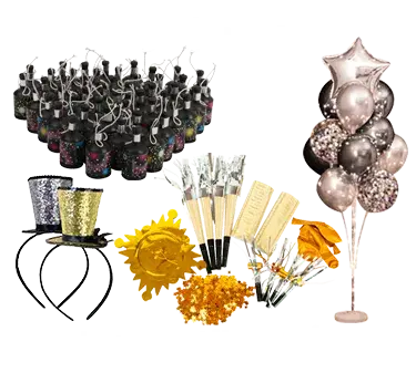 Pynt og moro til nyttår