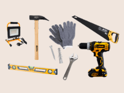 Verktøykassen til den nye huseieren
