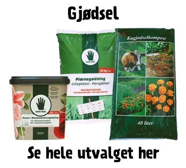 Ulike gjødsel