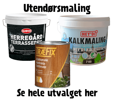 Herregård terrassebeis, kalkmaling, edeltresolje - utendørsmaling