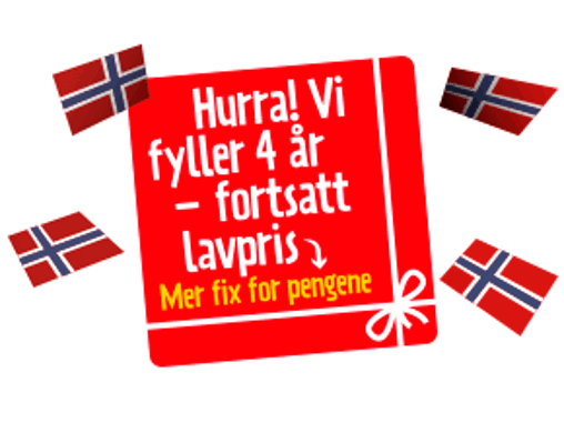 Byggemarkedet med lavpris fyller 4 år